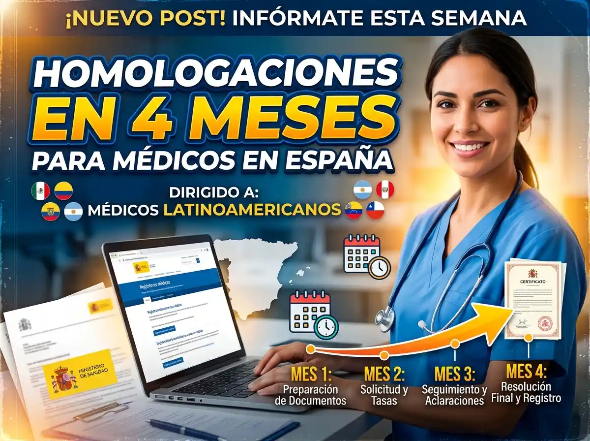 Homologaciones en 4 meses